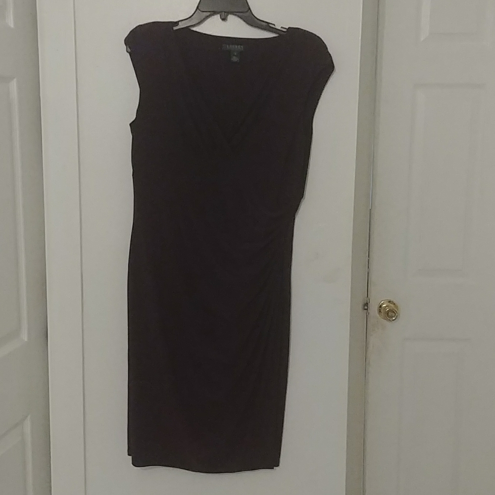 Plum mini dress